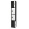 Adiroffice 12 in W, 12 in D, 72 in H, Steel ADI629-204-B-W - alternate 4